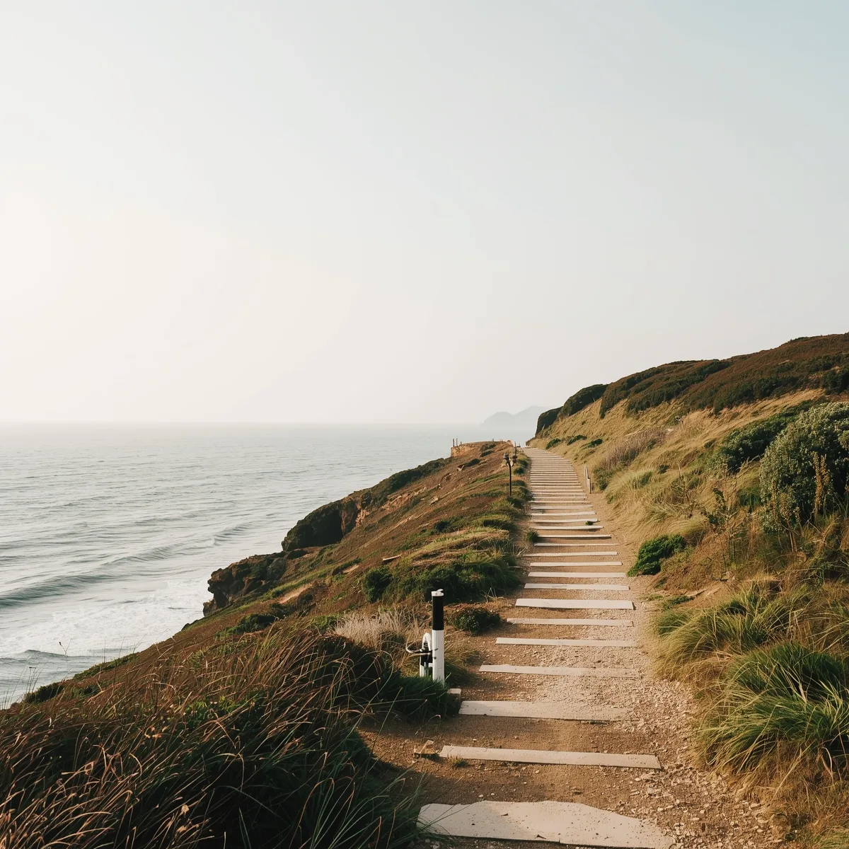 Tiered maxi on beach path
