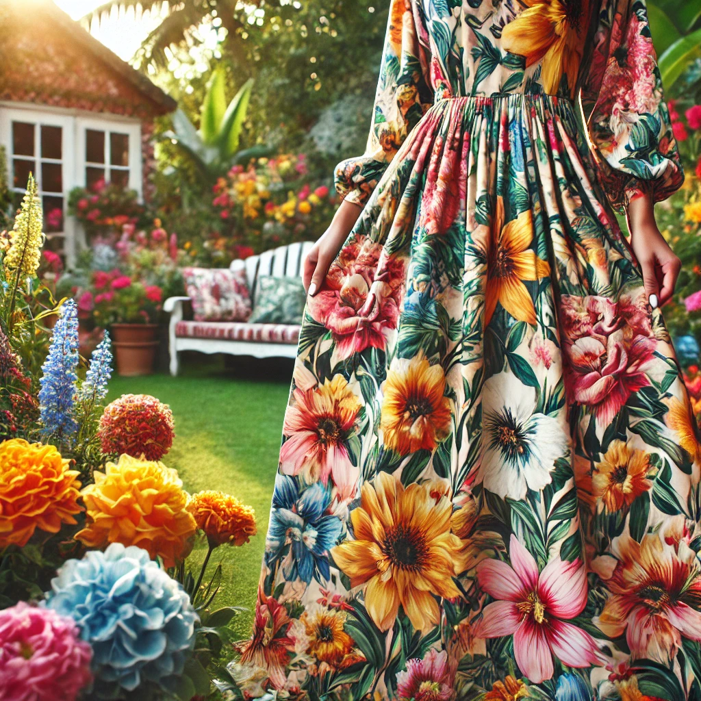 Floral Style Freshness Maxi Dresses - 03