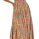 Women's 2024 Summer Boho Floral Print Square Neck Maxi Dress Grey Green